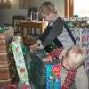 Andrew & Tyler opening presents