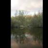Sunset reflected on Pond