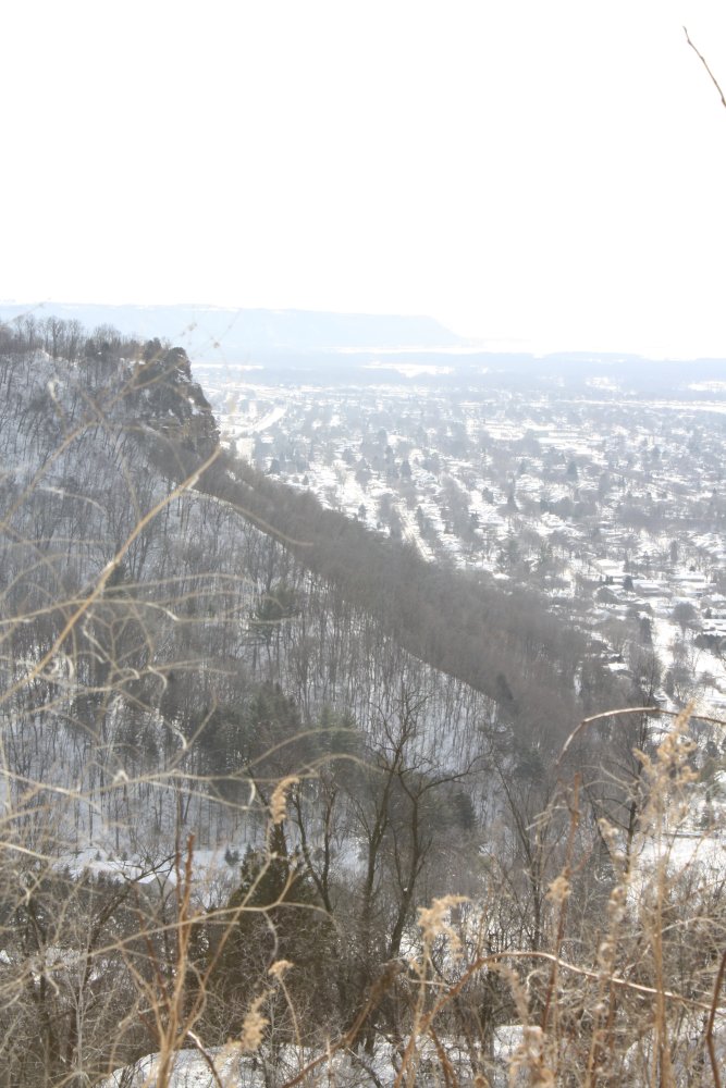 Looking south from Grandad's Bluff