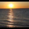 Sunset over Lake Michigan