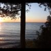 Sunset over Lake Michigan