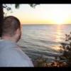 Sunset over Lake Michigan
