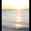 Sunset over Lake Michigan