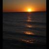 Sunset over Lake Michigan