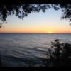 Sunset over Lake Michigan